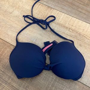 Pink Victoria secret push up bikini top